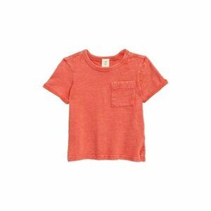 Tucker + Tate Baby Relaxed Pocket T-Shirt Set of 2 Orange and Green Size 24M